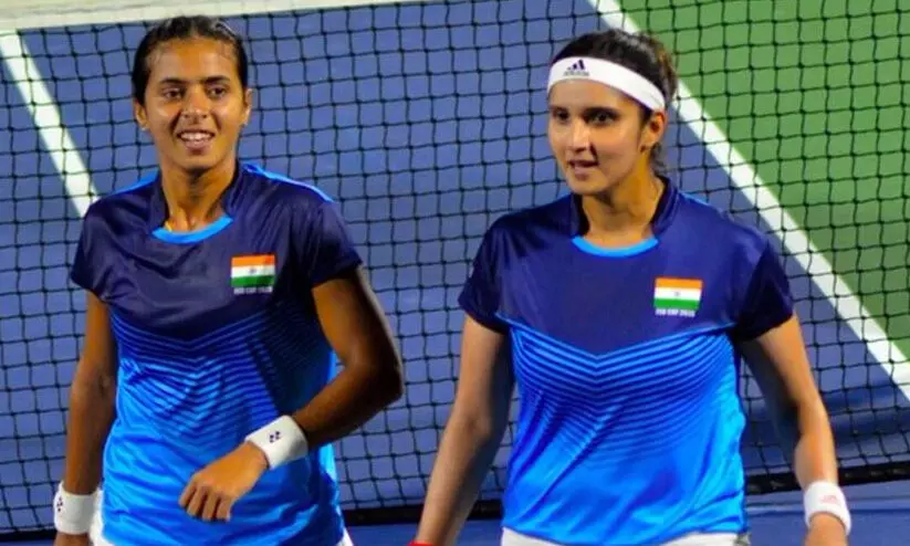 sania mirza and ankita raina