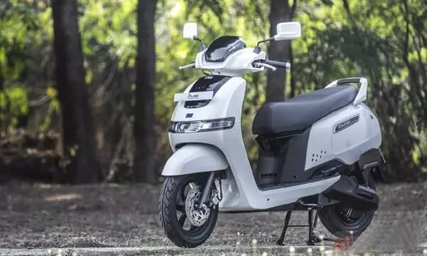 TVS iQube electric scooter launched in kerala