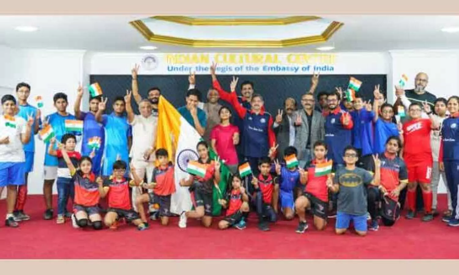 ഇന്ത്യൻ ഒളിമ്പിക്​ ടീമിന്​ ആശംസയുമായി ഐ.എസ്​.സി