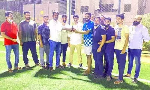 ദ​ല്ല എ​ഫ്.​സി പ്ര​ദ​ർ​ശ​ന, പ്ര​വ​ച​ന​മ​ത്സ​ര​ങ്ങൾ സം​ഘ​ടി​പ്പി​ച്ചു