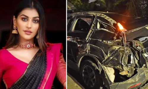 വാഹനാപകടത്തിൽ യുവനടിക്ക്​ ഗുരുതര പരിക്ക്​; സുഹൃത്ത്​ മരിച്ചു