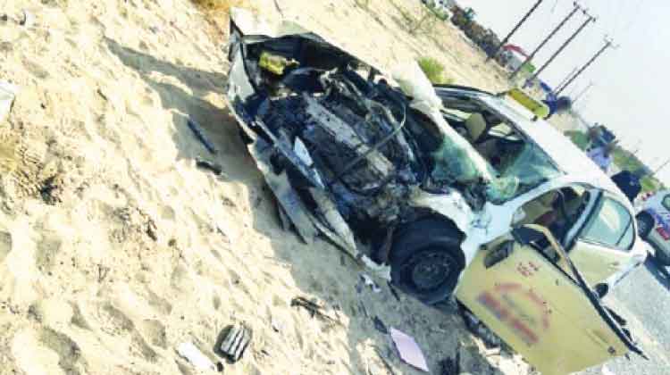 വാഹനാപകടത്തിൽ അഞ്ചുപേർക്ക് പരിക്ക് വാഹനാപകടത്തിൽ അഞ്ചുപേർക്ക് പരിക്ക്