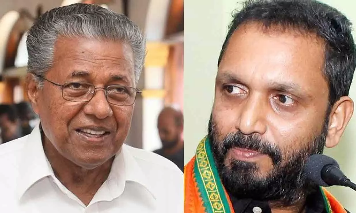 Pinarayi vijayan, K Surendran