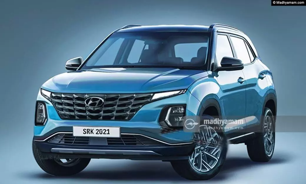 2022 Hyundai Creta compact SUV Facelift: Front fascia spied 2022 Hyundai Creta compact SUV Facelift: Front fascia spied