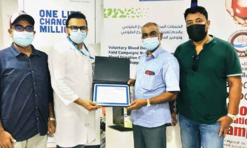 ഖത്തർ പാടൂർ രക്തദാന ക്യാമ്പ്​