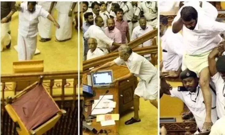 നിയമസഭ കയ്യാങ്കളിക്കേസ് അവസാനിപ്പിക്കാൻ അനുമതി തേടിയ ഹരജിയിൽ വിധി നാളെ