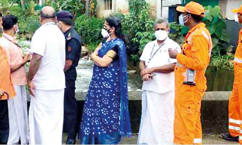 ഉരുൾപൊട്ടൽ ഭീഷണി: ദേശീയ ദുരന്ത നിവാരണ സേന സന്ദര്‍ശിച്ചു