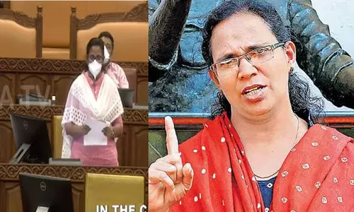 ജയിലുകള്‍ ക്വട്ടേഷന്‍ കോള്‍സെന്‍ററുകളായെന്ന്​ കെ.കെ. രമ നിയമസഭയിൽ; മുഖ്യമന്ത്രിക്ക്​ നേരെ രൂക്ഷമായ വിമർശനം