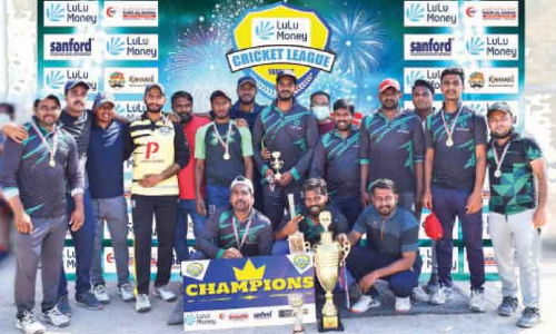 ലു​ലു​മ​ണി ക്രി​ക്ക​റ്റ് ലീ​ഗ്​: അ​ൽ മു​ല്ല എ​ക്സ്ചേ​ഞ്ച് ജേ​താ​ക്ക​ൾ