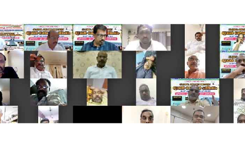 ഗ്ലോബൽ ഓൺലൈൻ പ്രതിഷേധ സംഗമം നടത്തി