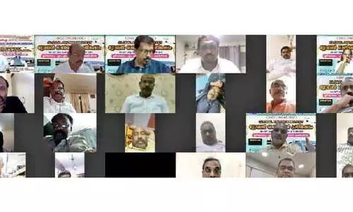 ഗ്ലോബൽ ഓൺലൈൻ പ്രതിഷേധ സംഗമം നടത്തി