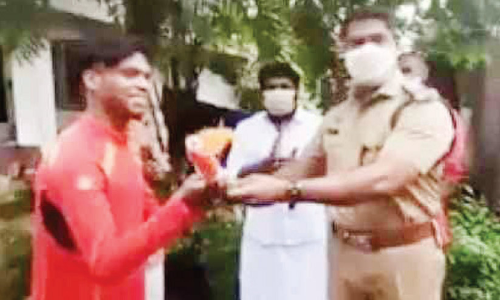 സൈ​ക്കി​ളി​ല്‍ വീ​ണ്ടും അ​ത്ഭു​ത പ​ര്യ​ട​ന​ത്തി​നി​റ​ങ്ങി നി​ധി​ന്‍