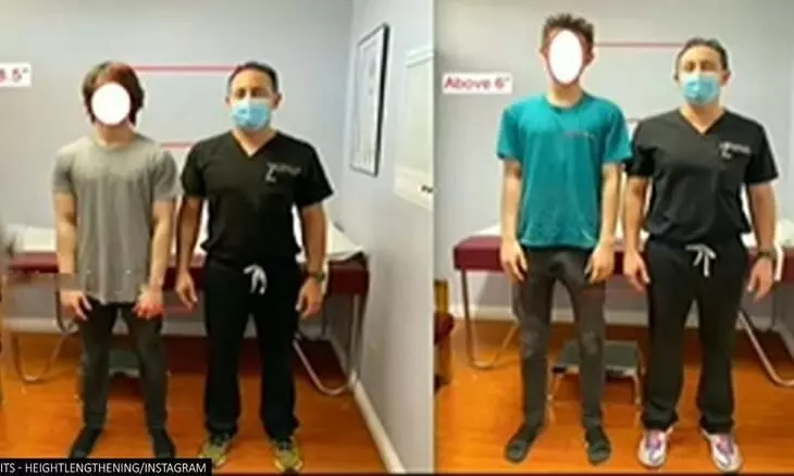 ഉയരം കുറവാണോ? നീളം കൂട്ടാൻ മാന്ത്രിക വിദ്യയുമായി ഡോക്ടർ; വിഡിയോ വൈറൽ ഉയരം കുറവാണോ? നീളം കൂട്ടാൻ മാന്ത്രിക വിദ്യയുമായി ഡോക്ടർ; വിഡിയോ വൈറൽ