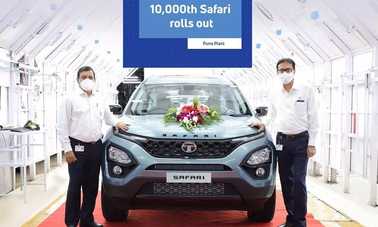 Tata Safari production crosses 10,000 unit milestone