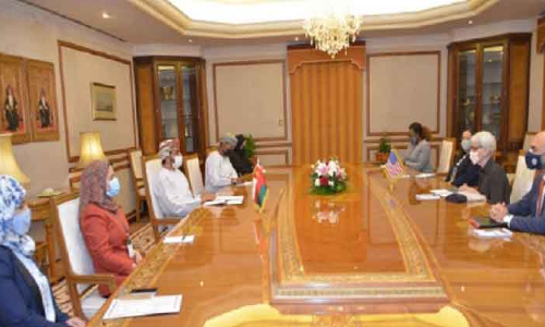 ഒമാൻ-യു.എസ്​ ഉഭയകക്ഷി ചർച്ച നടത്തി