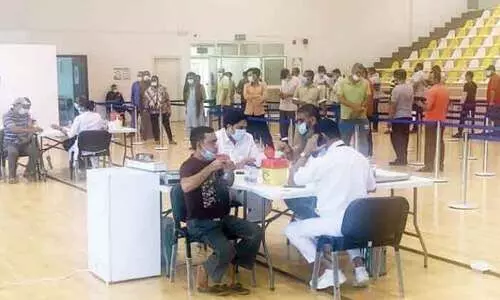 ജലീബ്​ അൽ ശുയൂഖിൽ കുത്തിവെപ്പ്​ കേന്ദ്രം ആരംഭിച്ചു