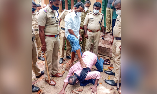 ആരോഗ്യപ്രവർത്തകയുടെ കൊലപാതകം  പ്രതിയുമായി​​ തെളിവെടുപ്പ്​ നടത്തി