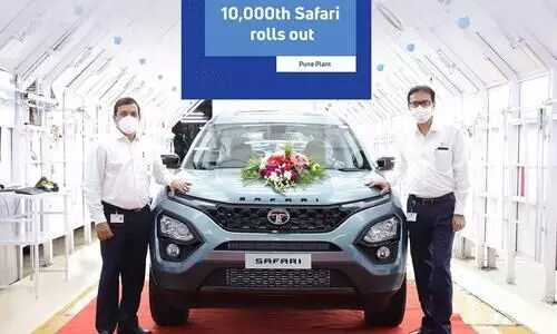 Tata Safari production crosses 10,000 unit milestone