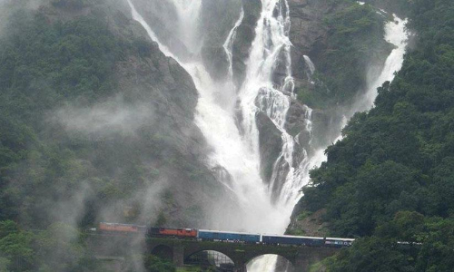 dudhsagar waterfall