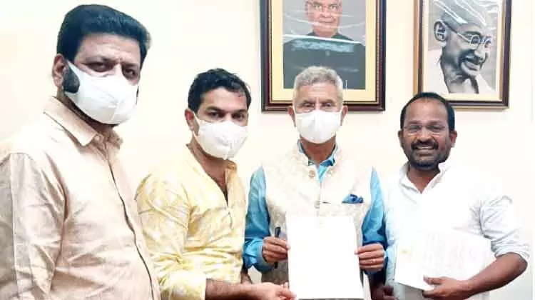 വിദേശകാര്യ മന്ത്രിയുമായി സംഘടന പ്രതിനിധികളുടെ കൂടിക്കാഴ്​ച