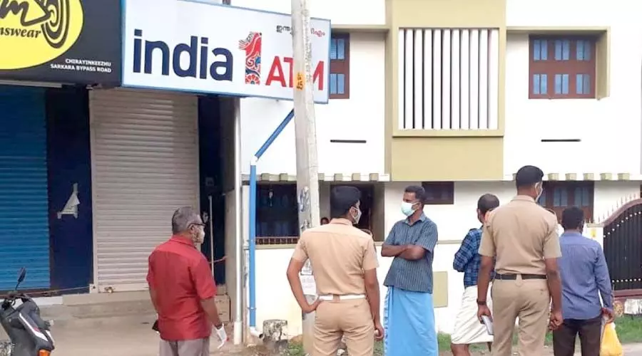 പട്ടാപ്പകൽ എ.ടി.എം തകർത്ത്​ മോഷണശ്രമം, പ്രതികൾ പിടിയിൽ