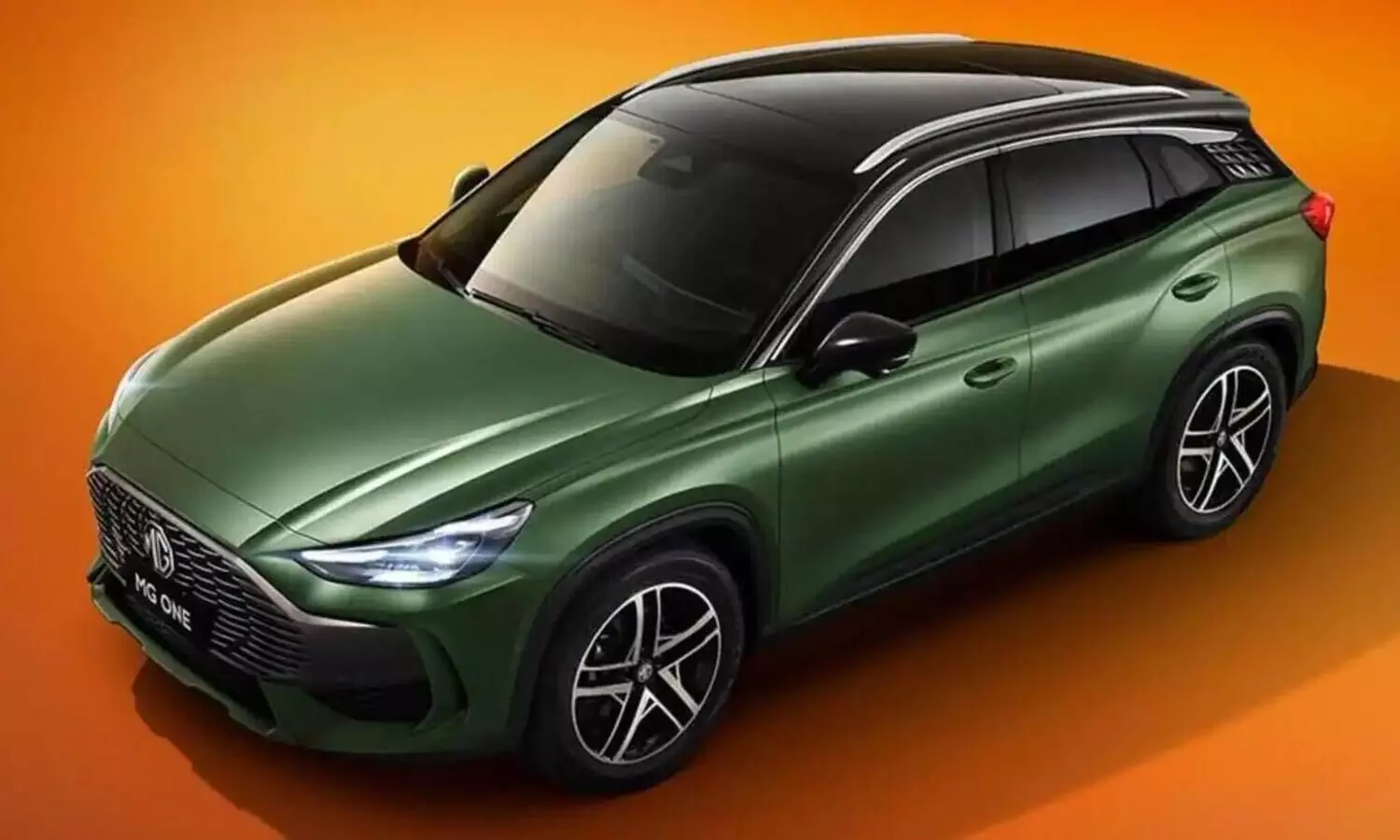 MG One mid-size SUV revealed in two hues ahead of global debut