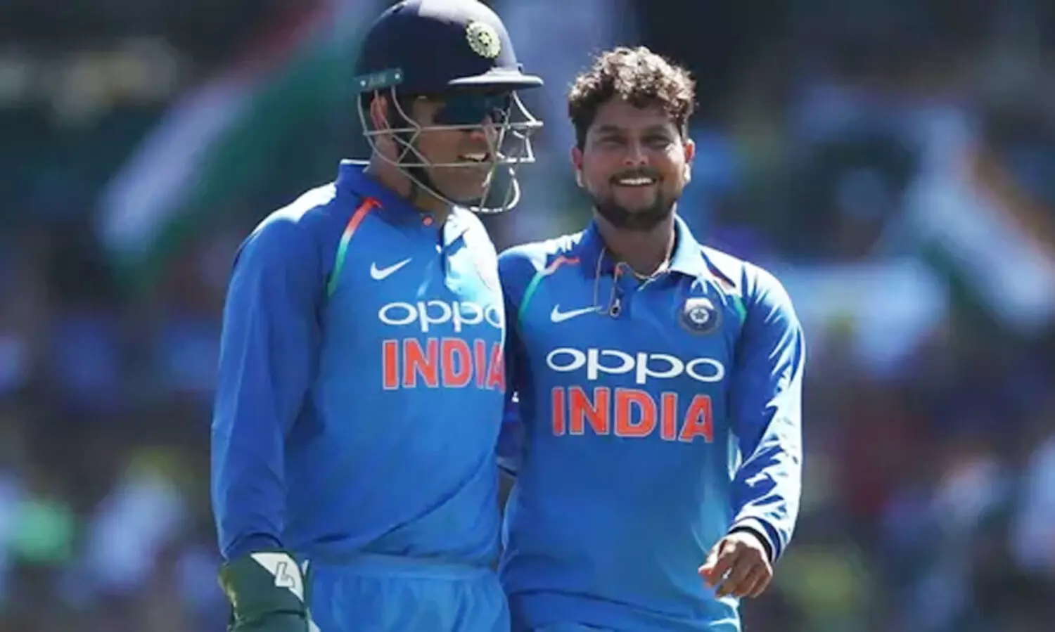 അവിടെ ധോണിയില്ല, സഞ്ജുവാണത്​..; കുൽദീപിന്​ ഉപദേശവുമായി നെഹ്​റ