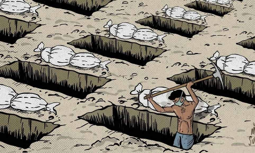 അ​​​പ്പോ​​​ൾ കോവിഡ്​ മ​​​ര​​​ണ​​​ങ്ങ​​​ളെ​​​ത്ര?