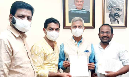 വിദേശകാര്യ മന്ത്രിയുമായി സംഘടന പ്രതിനിധികളുടെ കൂടിക്കാഴ്​ച