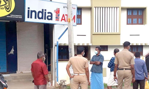 പട്ടാപ്പകൽ എ.ടി.എം തകർത്ത്​ മോഷണശ്രമം, പ്രതികൾ പിടിയിൽ