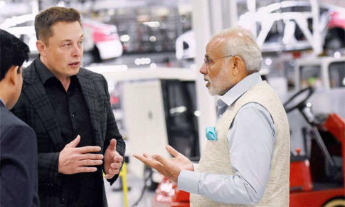 ​നികുതി കുറക്കാമെന്ന്​ ടെസ്​ലയോട്​ കേന്ദ്രം, പക്ഷെ ഒരു നിബന്ധന അംഗീകരിക്കണം; ഇ.വി ഭീമന്​ സർക്കാറി​െൻറ ചെക്ക്