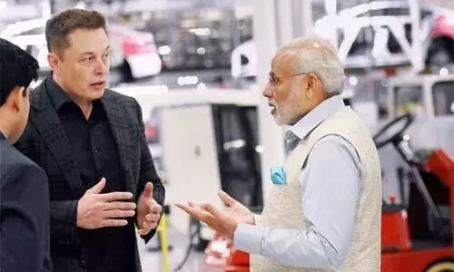 ​നികുതി കുറക്കാമെന്ന്​ ടെസ്​ലയോട്​ കേന്ദ്രം, പക്ഷെ ഒരു നിബന്ധന അംഗീകരിക്കണം; ഇ.വി ഭീമന്​ സർക്കാറി​െൻറ ചെക്ക്