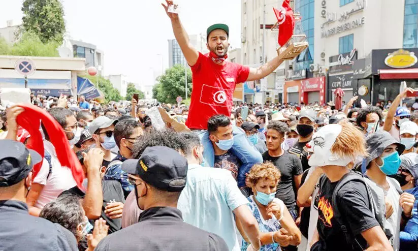 TUNISIA-PROTESTS TUNISIA-PROTESTS
