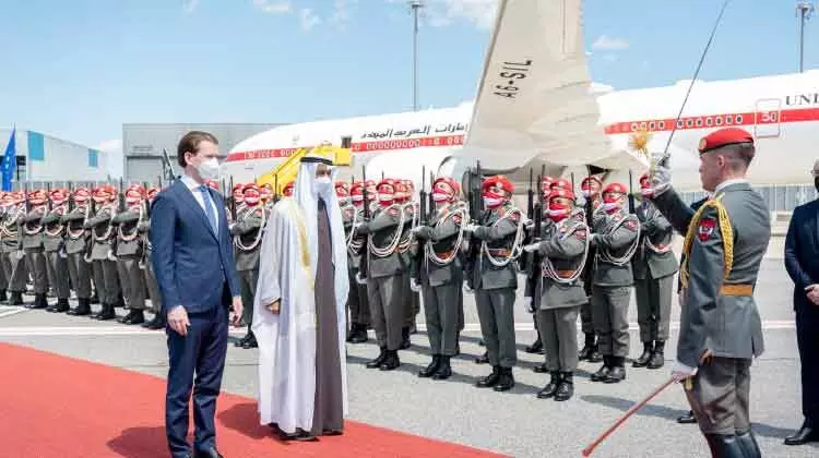 മുഹമ്മദ്​ ബിൻ സായിദ്​ ഓസ്​ട്രിയയിൽ