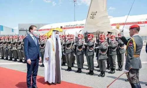 മുഹമ്മദ്​ ബിൻ സായിദ്​ ഓസ്​ട്രിയയിൽ