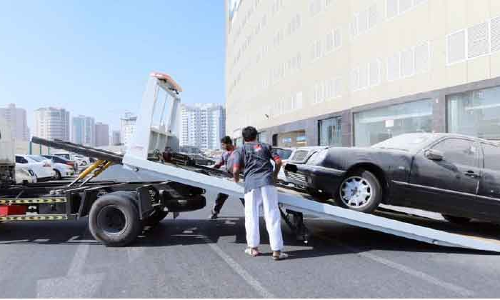 ഉപേക്ഷിച്ച 1172 വാഹനങ്ങൾ അജ്​മാൻ നഗരസഭ പിടിച്ചെടുത്തു