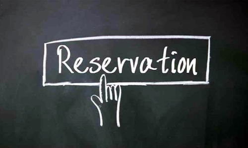 Reservation