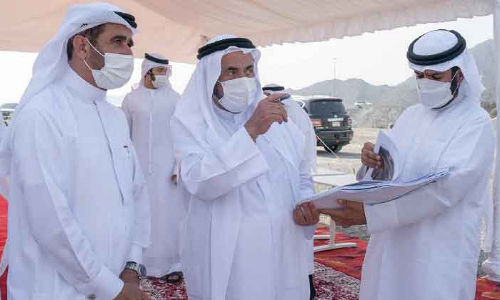 കൽബയിലെ പദ്ധതികൾ ഷാർജ ഭരണാധികാരി സന്ദർശിച്ചു