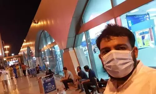 പ്രവാസികൾക്ക് ആശ്വാസം; ഖത്തർ വഴി സൗദിയിലേക്ക് ആദ്യ മലയാളി എത്തി പ്രവാസികൾക്ക് ആശ്വാസം; ഖത്തർ വഴി സൗദിയിലേക്ക് ആദ്യ മലയാളി എത്തി