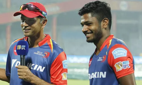 ശ്രീലങ്കക്കെതിരായ പ്രകടനം; സഞ്​ജുവിനെ കുറിച്ച്​​ ദ്രാവിഡിന്​ പറയാനുള്ളത്​ ഇതാണ്​...!