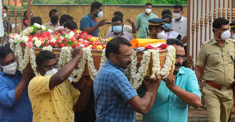 funeral of the mother