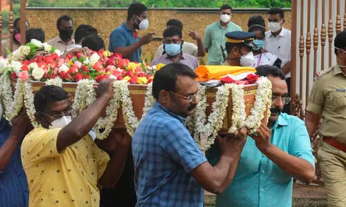 funeral of the mother