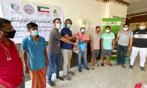 ഒഴിവുദിനത്തിൽ ഭക്ഷണക്കിറ്റ്​ വിതരണവുമായി യൂത്ത് ഇന്ത്യ കുവൈത്ത്‌