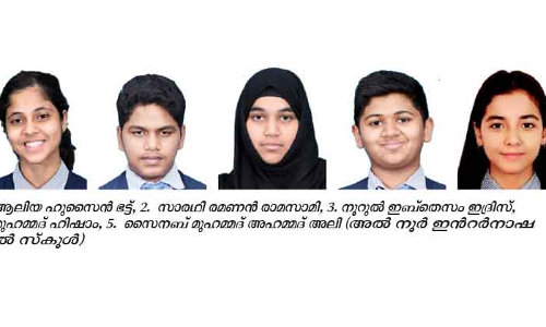 അൽ നൂർ ഇൻറർനാഷനൽ സ്​കൂളിന് നൂറുമേനി