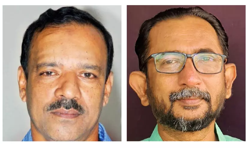 സി.എ.എം കരീമും വി.ആർ രാജ​മോഹനും മാധ്യമത്തിൽ നിന്ന്​ വിരമിച്ചു