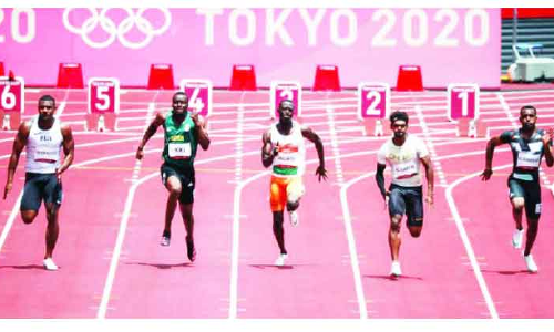 ഒളിമ്പിക്​സ്​: നൂറ്​ മീറ്റർ ഓട്ടത്തിൽ മികച്ച സമയം കുറിച്ച്​ ബറാക്കത്ത്