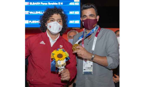 ഒളിമ്പിക്​ നഗരിയിൽ ആദ്യമായി ദേശീയഗാനം