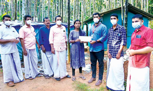 നാടൊരുമിച്ചു; അംബികയുടെ വീട്ടിൽ വൈദ്യുതിയെത്തും