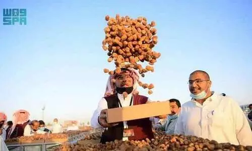 ഉ​നൈ​സ​യി​ൽ ഇൗ​ത്ത​പ്പ​ഴ മേ​ള​ക്ക്​ തു​ട​ക്കം