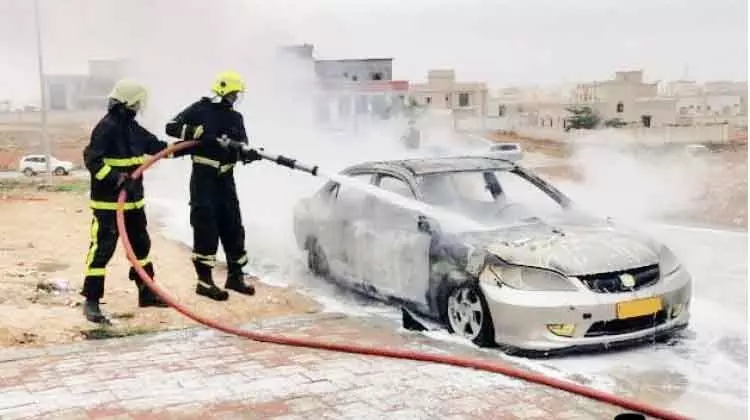 ഒമാനിൽ രണ്ടിടത്ത് തീപിടിത്തം ഒമാനിൽ രണ്ടിടത്ത് തീപിടിത്തം